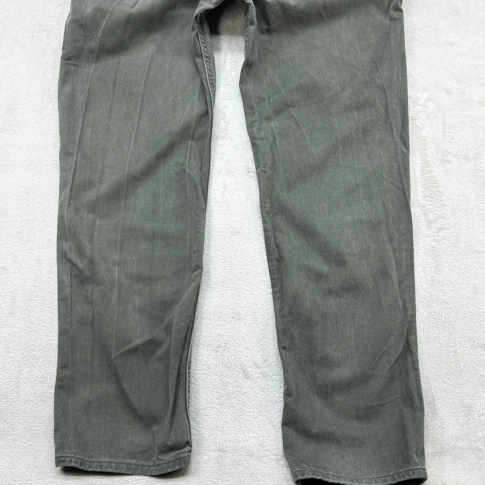 Vintage Levi's 540 Relaxed Fit Jeans Mens 42x36 Olive Green Straight Denim Y2K